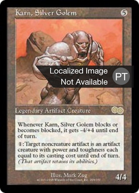 Karn, Golem de Prata