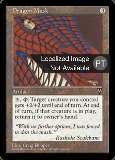 Máscara de Dragão