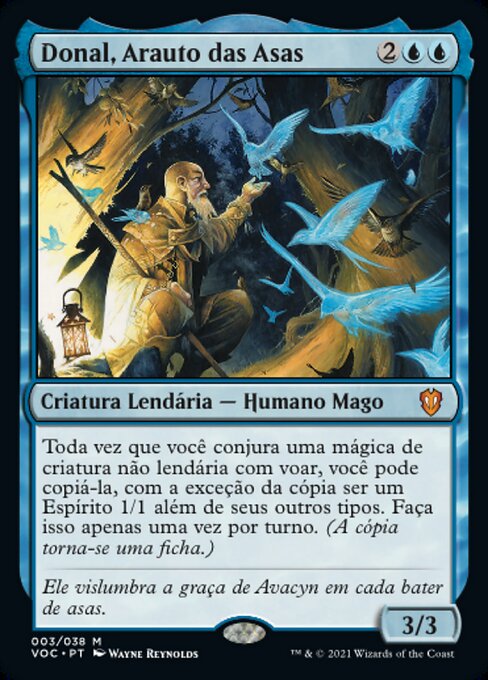 Donal, Arauto das Asas