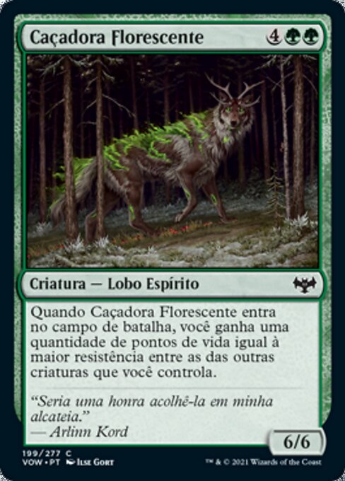 Caçadora Florescente
