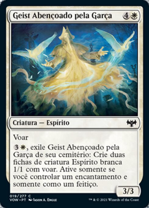 Geist Abençoado pela Garça