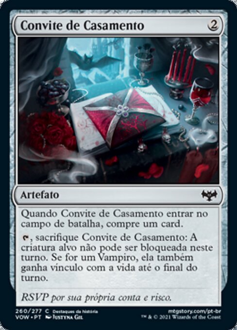 Convite de Casamento
