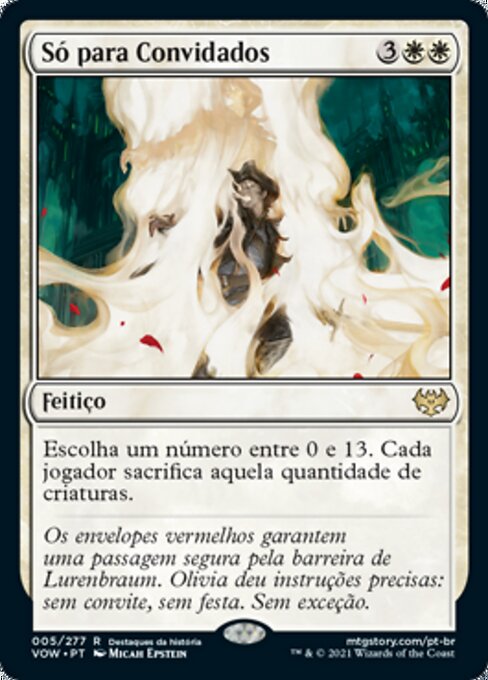 Só para Convidados