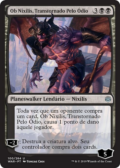 Ob Nixilis, Transtornado Pelo Ódio