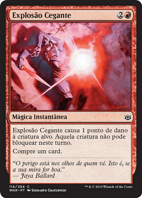 Explosão Cegante
