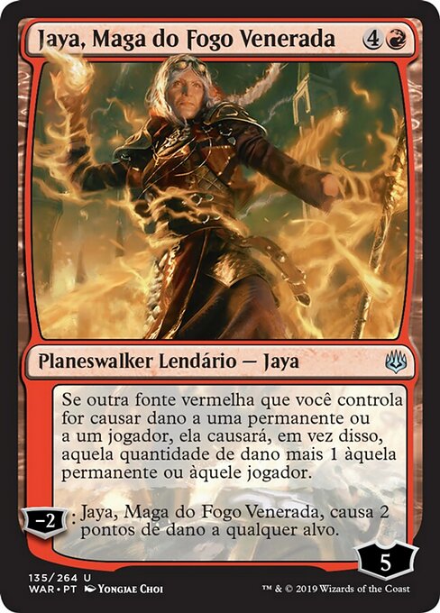 Jaya, Maga do Fogo Venerada