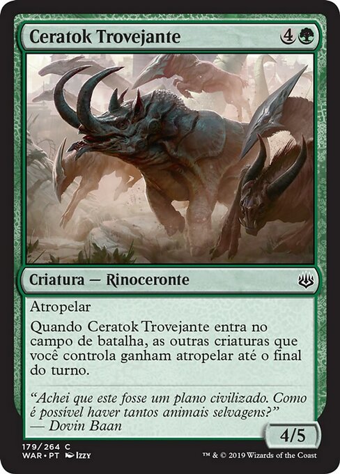 Ceratok Trovejante