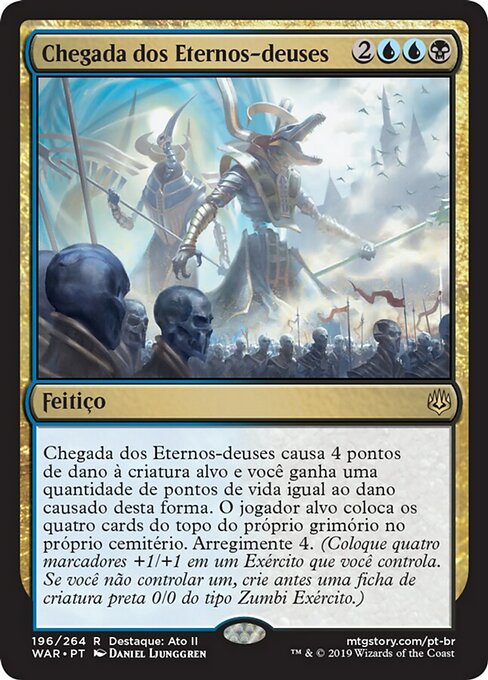 Chegada dos Eternos-deuses