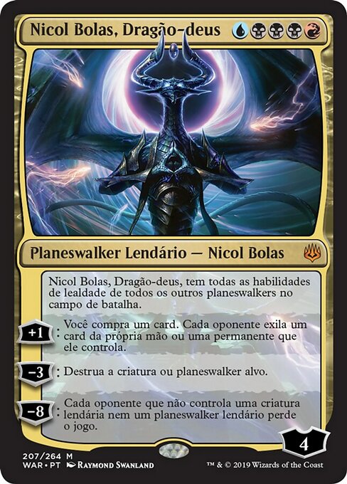 Nicol Bolas, Dragão-deus