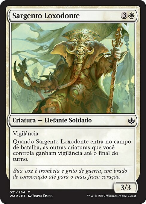 Sargento Loxodonte