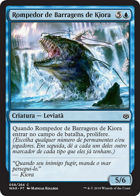 Rompedor de Barragens de Kiora