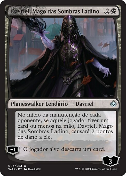 Davriel, Mago das Sombras Ladino