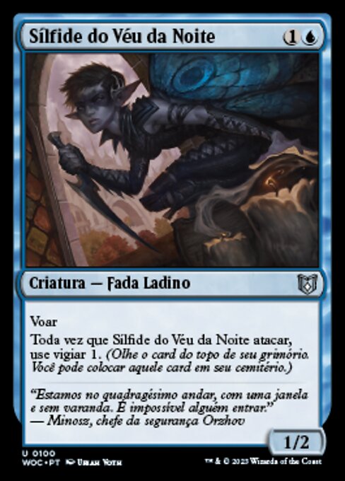 Sílfide do Véu da Noite