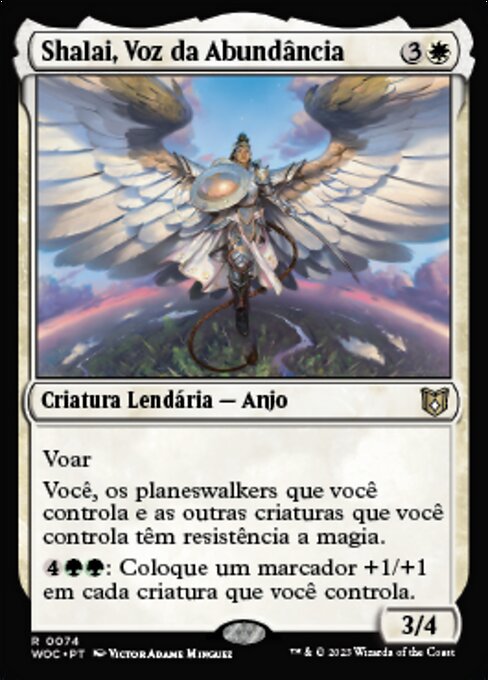 Shalai, Voz da Abundância