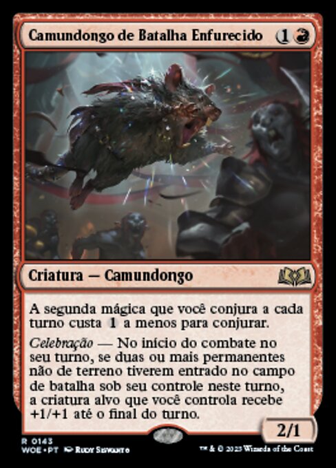 Camundongo de Batalha Enfurecido