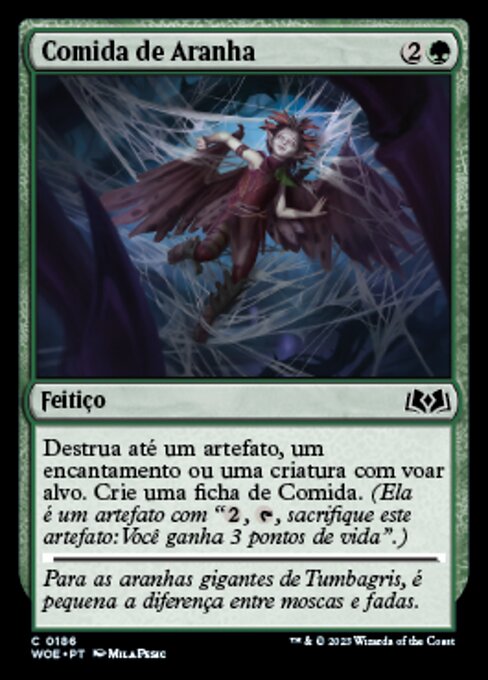 Comida de Aranha