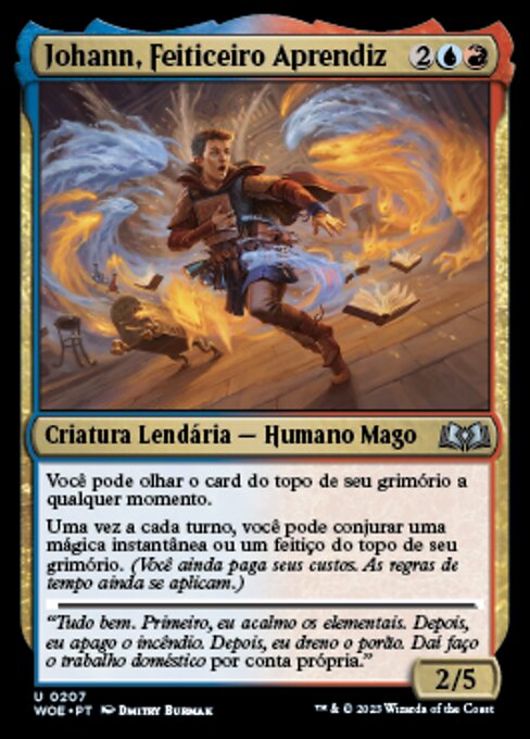 Johann, Feiticeiro Aprendiz