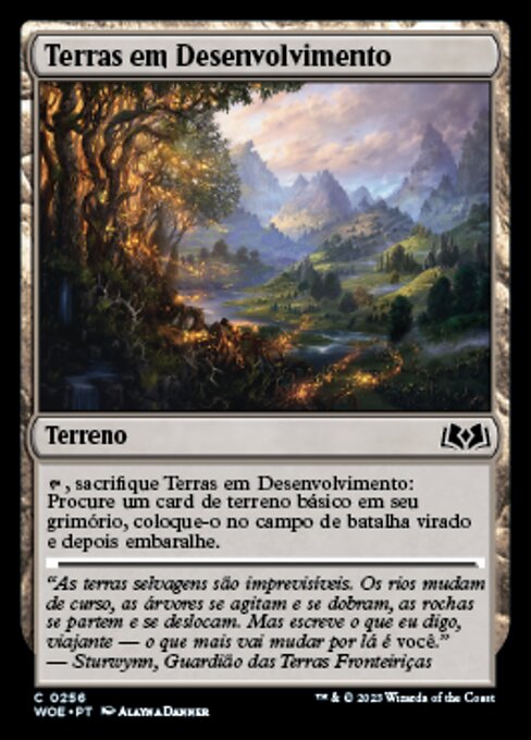 Terras em Desenvolvimento