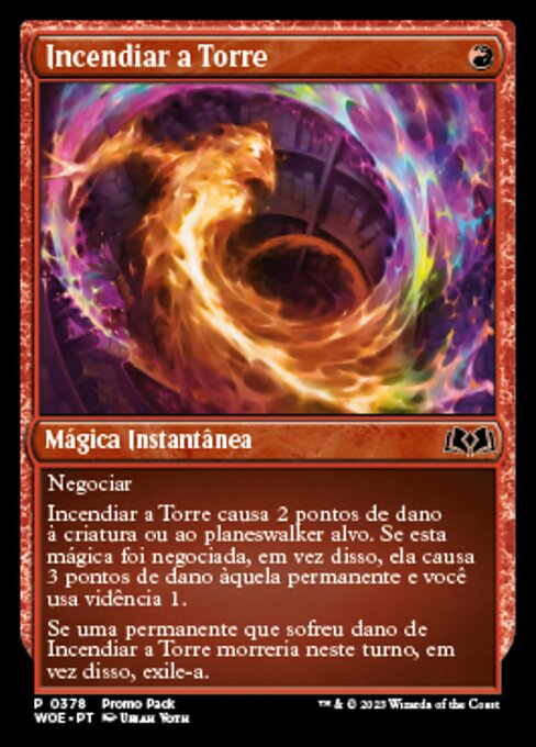 Incendiar a Torre