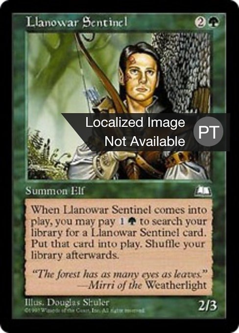 Sentinela de Llanowar