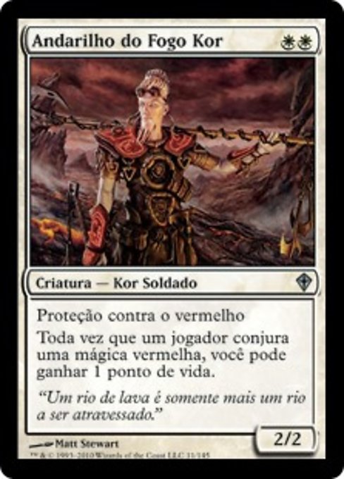 Andarilho do Fogo Kor