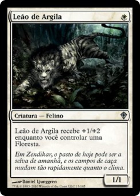 Leão de Argila