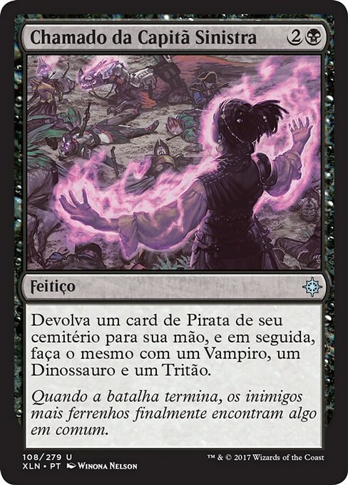 Chamado da Capitã Sinistra