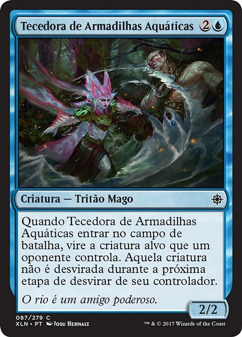 Tecedora de Armadilhas Aquáticas