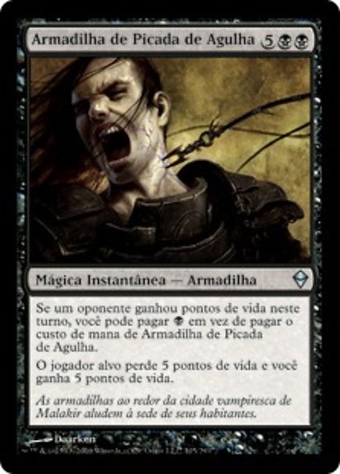 Armadilha de Picada de Agulha
