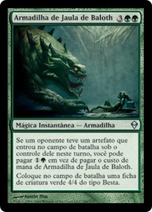 Armadilha de Jaula de Baloth