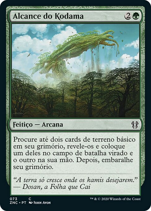 Alcance do Kodama