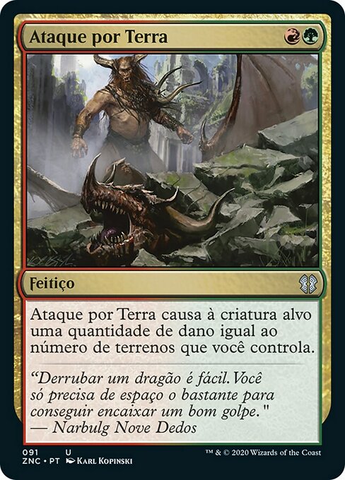 Ataque por Terra