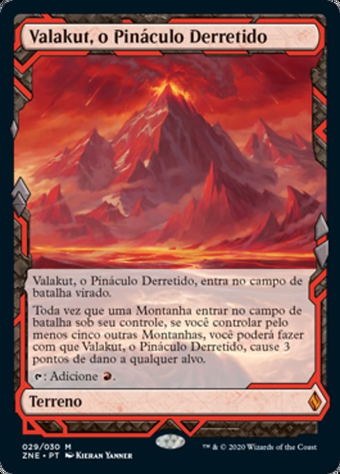 Valakut, o Pináculo Derretido