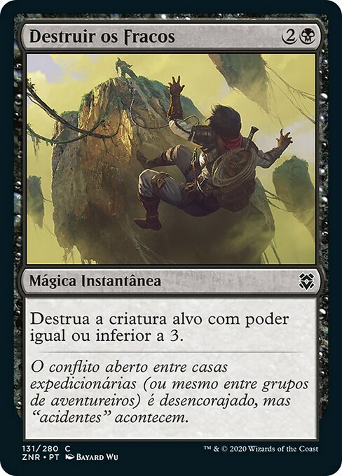 Destruir os Fracos