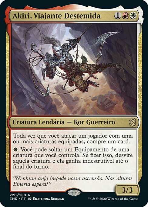 Akiri, Viajante Destemida