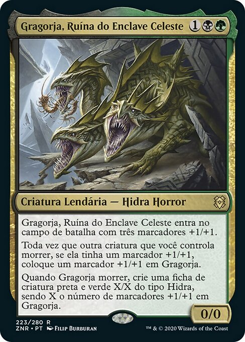 Gragorja, Ruína do Enclave Celeste