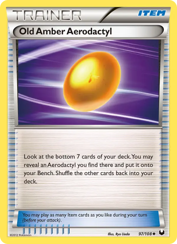 Âmbar Velho de Aerodactyl