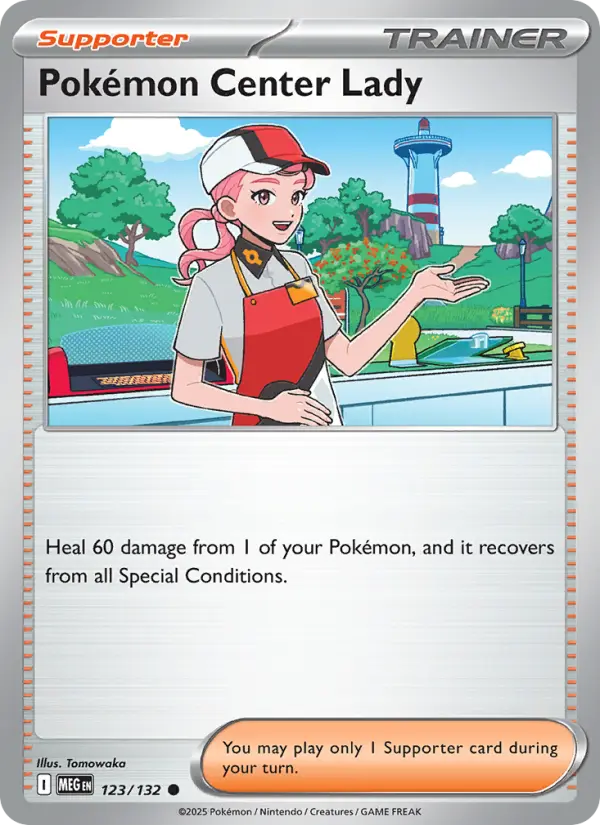 Dama do Centro Pokémon