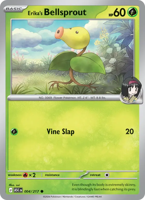 Bellsprout da Érica