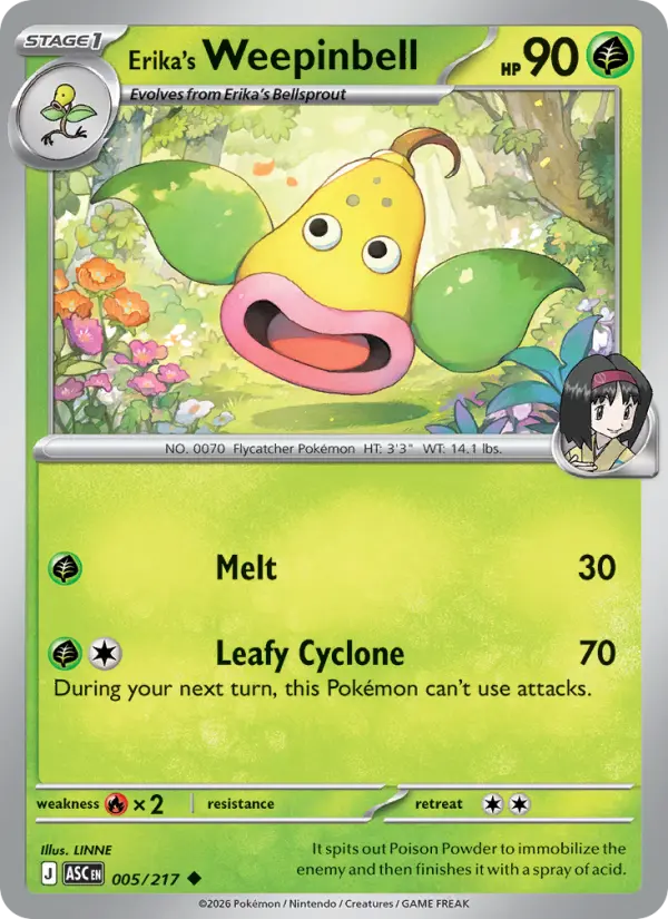 Weepinbell da Érica