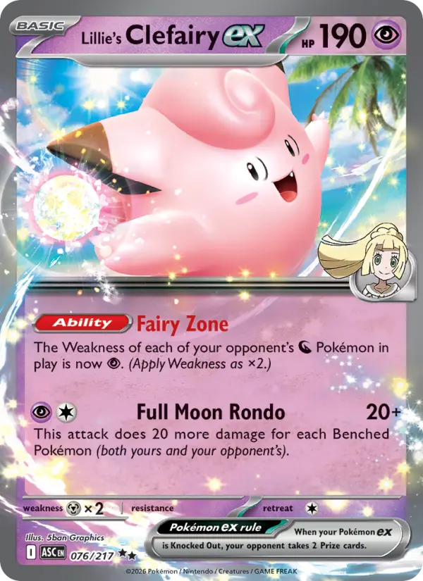 Clefairy ex da Lílian