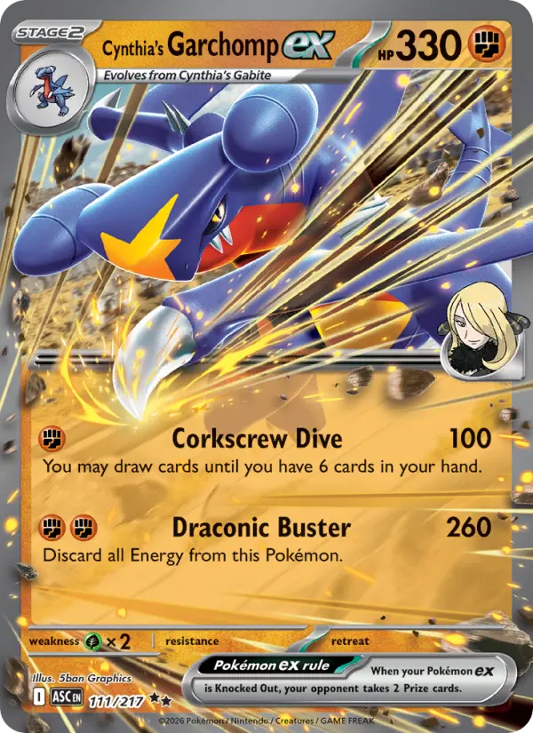 Garchomp ex da Cíntia