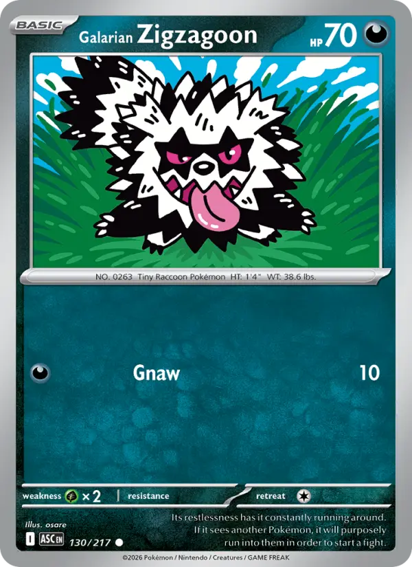 Zigzagoon de Galar