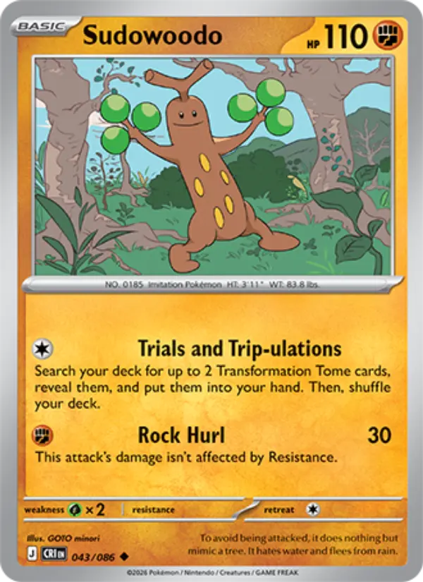 Sudowoodo