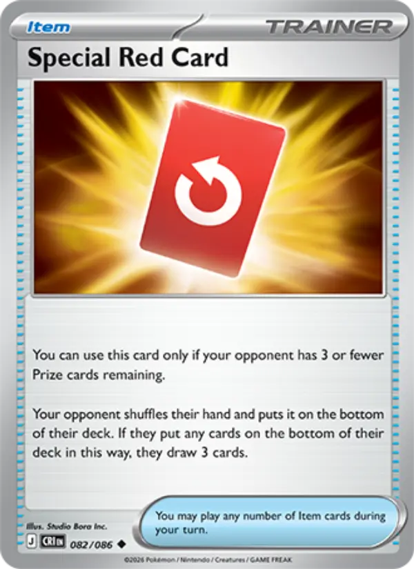 Special Red Card