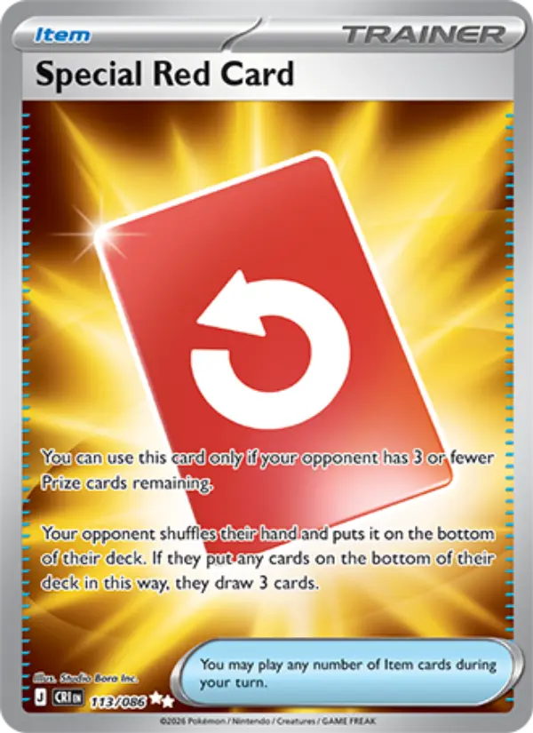 Special Red Card