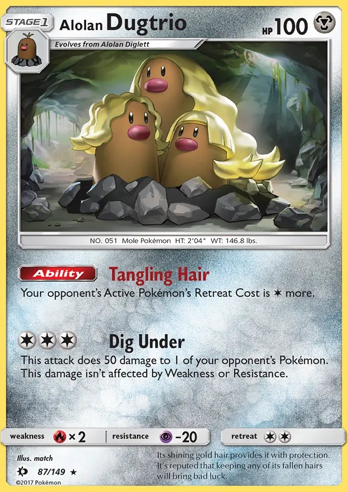 Dugtrio de Alola