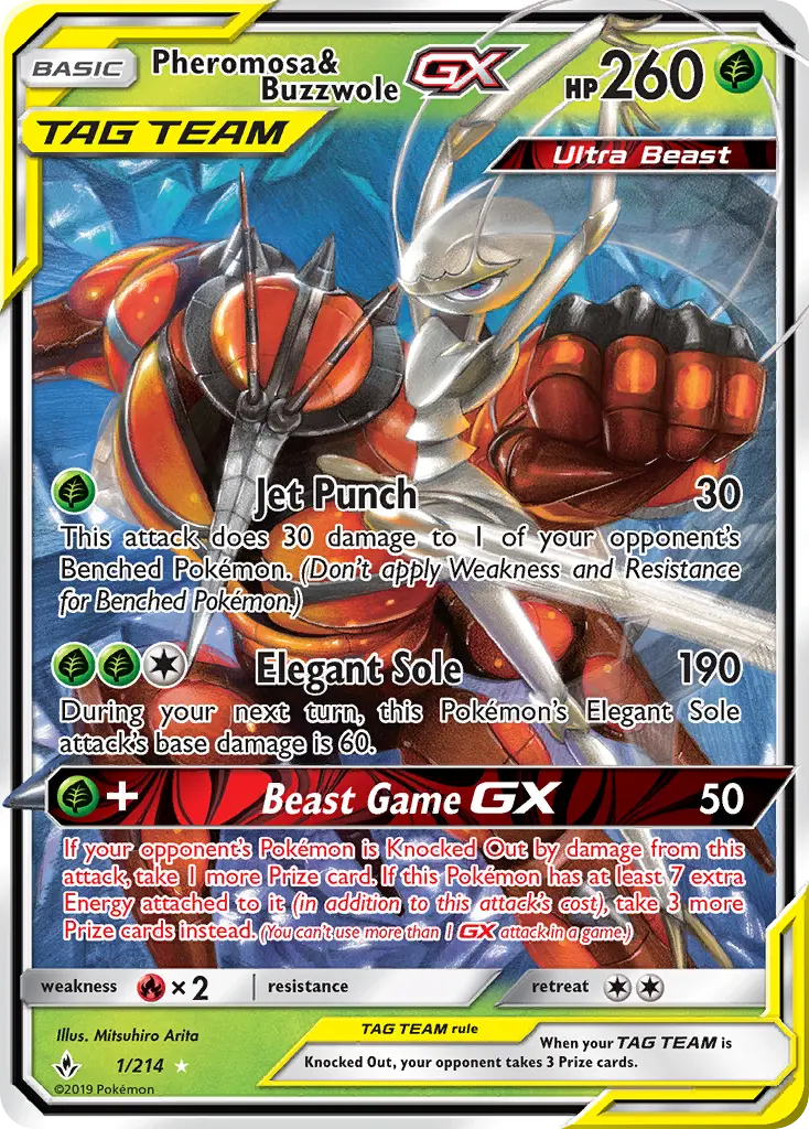 Pheromosa e Buzzwole GX