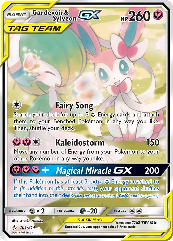 Gardevoir e Sylveon GX