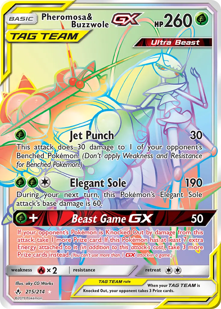 Pheromosa e Buzzwole GX